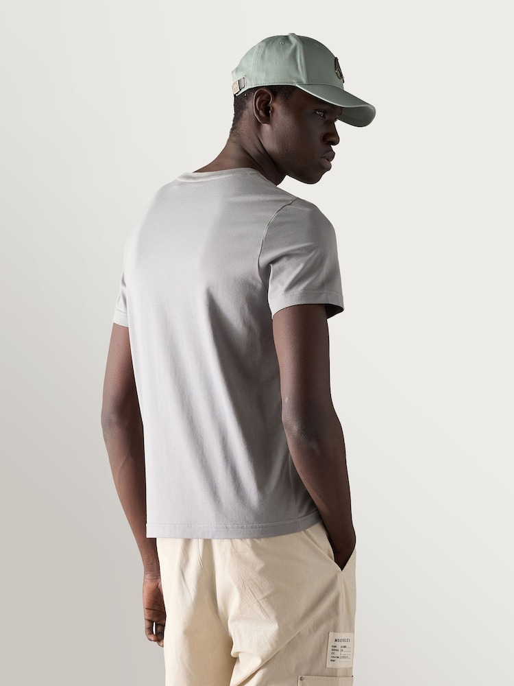 Moose Knuckles Grey Crescent T-Shirt - Image 2 of 6 Moose Knuckles Grey Crescent T-Shirt - Image 2 of 6