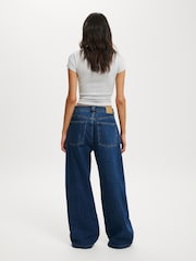 Cotton On Blue Low Super Baggy Jeans - Image 2 of 8