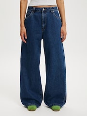Cotton On Blue Low Super Baggy Jeans - Image 3 of 8