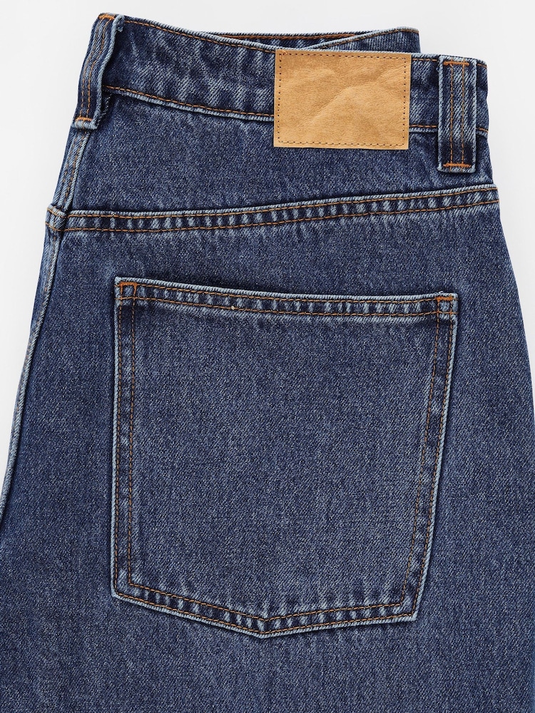 Cotton On Blue Low Super Baggy Jeans - Image 8 of 8