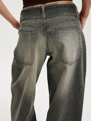 Cotton On Grey Low Barrel Jeans - Image 6 of 8