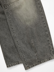 Cotton On Grey Low Barrel Jeans - Image 8 of 8
