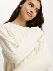 Creme - Cotton On Cotton Crew Neck Jumper - Imagem 3 de 4