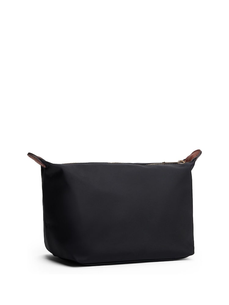 Tommy Hilfiger Black Monogram Plaque Washbag - Image 2 of 4