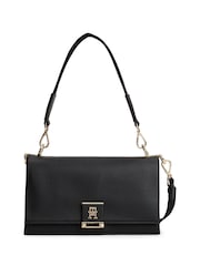 Tommy Hilfiger Black Pebble Grain Crossbody Bag - Image 1 of 5