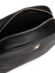 Tommy Hilfiger Black/White Monogram Cross-Body Camera Bag - Image 3 of 5