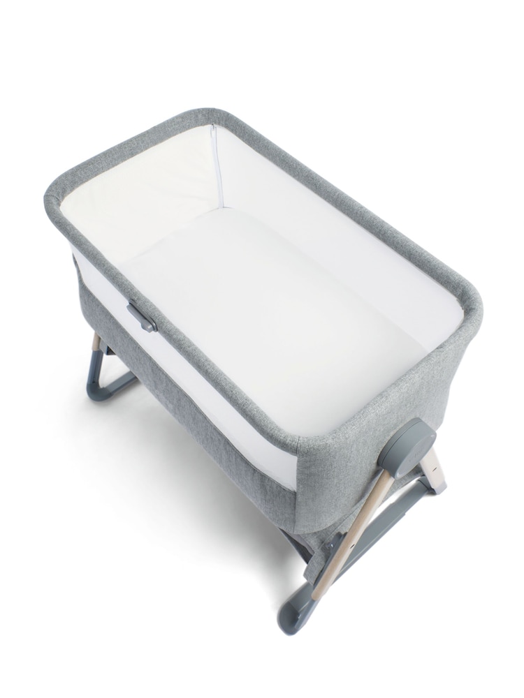 Mamas & Papas Grey Mamas & Papas Fawn Lua Bedside Crib Fawn - Image 10 of 10 Mamas & Papas Grey Mamas & Papas Fawn Lua Bedside Crib Fawn - Image 10 of 10