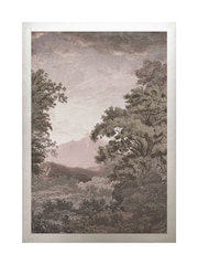 Graham & Brown Multicolour Sketch Forest Taupe Wood Frame - Image 4 of 4