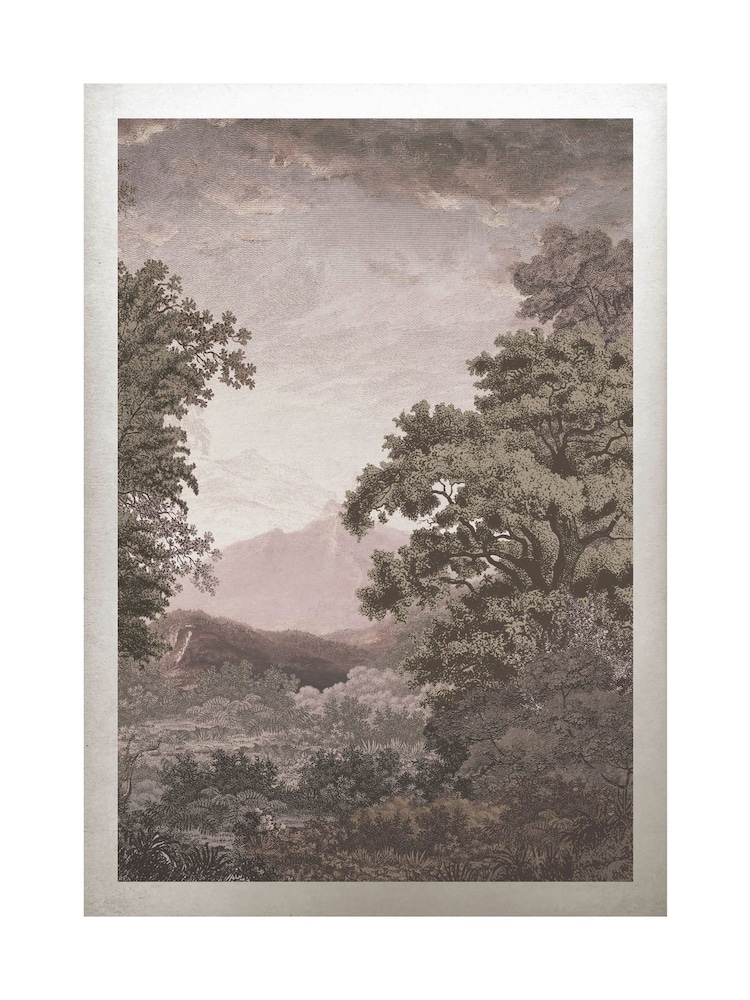 Graham & Brown Multicolour Sketch Forest Taupe Wood Frame - Image 4 of 4 Graham & Brown Multicolour Sketch Forest Taupe Wood Frame - Image 4 of 4