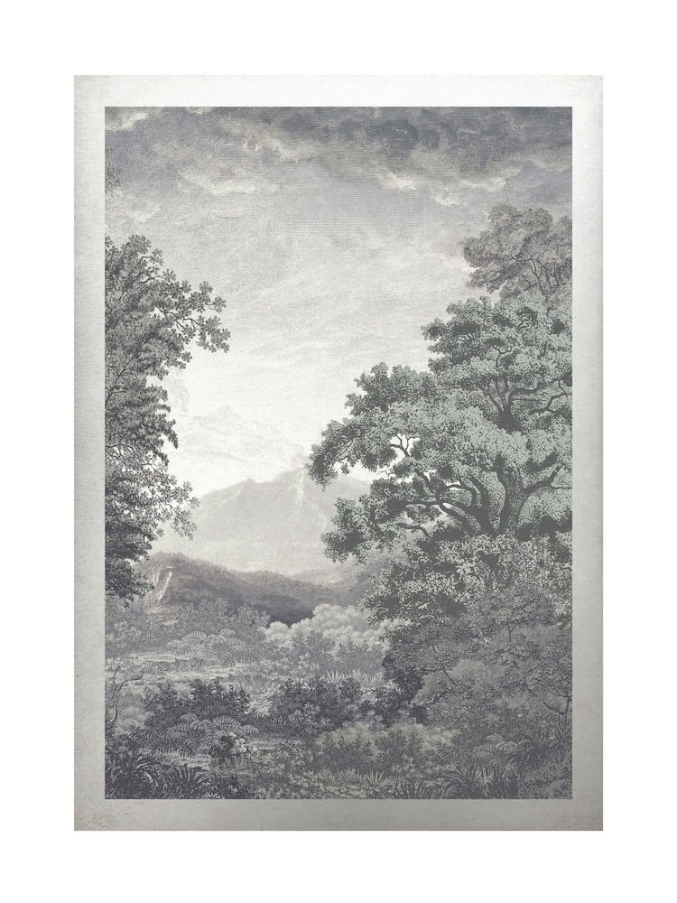 Graham & Brown Multicolour Sketch Forest Sage Wood Frame - Image 4 of 4 Graham & Brown Multicolour Sketch Forest Sage Wood Frame - Image 4 of 4