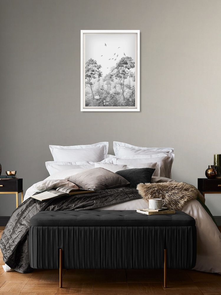 Graham & Brown Black/White Grizedale Frame - Image 1 of 4