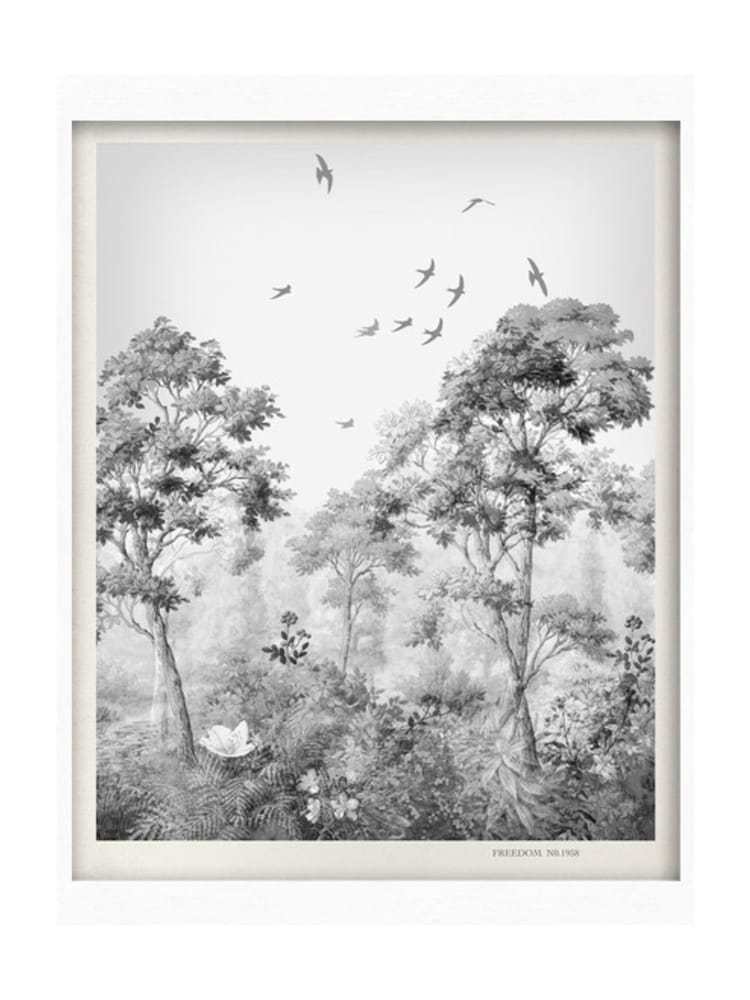 Graham & Brown Black/White Grizedale Frame - Image 2 of 4