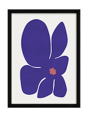 Graham & Brown Multicolour Abstract Flower Black Frame - Image 2 of 4