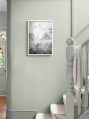 Graham & Brown Multicolour Paradise Jungle Mono White Frame - Image 1 of 4