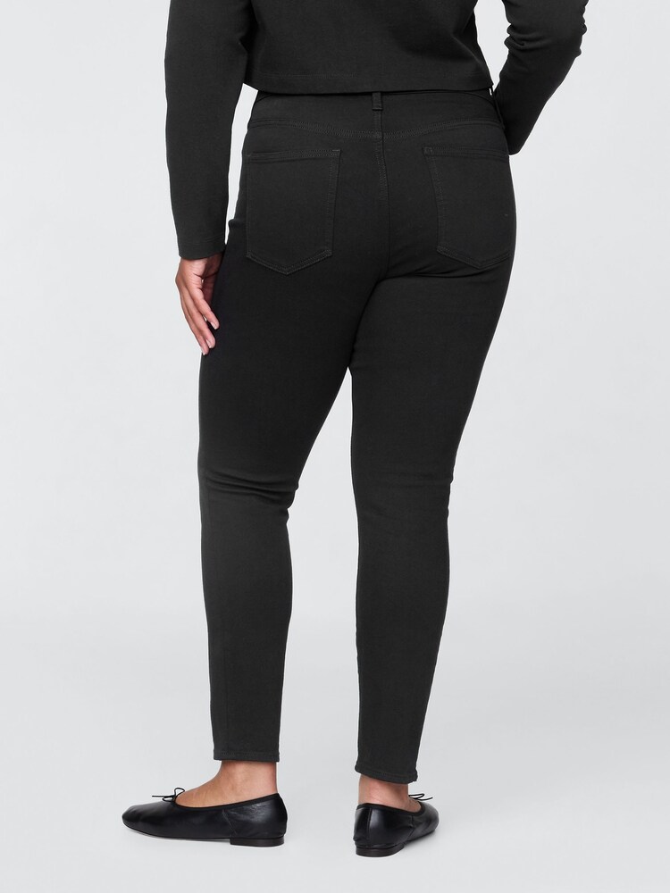 Gap Black High Waisted True Skinny Jeans - Image 6 of 6 Gap Black High Waisted True Skinny Jeans - Image 6 of 6