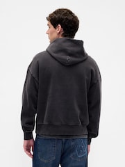 Gap Black Stranger Things Heavyweight Hoodie - Image 2 of 4