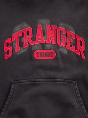 Gap Black Stranger Things Heavyweight Hoodie - Image 4 of 4