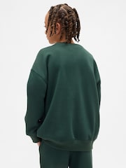 zelena - Gap pulover z logotipom VintageSoft (4-13let) (4-13let) - Slika 2 iz 5