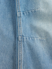 Gap Blue High Waisted Easy Barrel Jeans (4-13yrs) (4-13yrs) - Image 6 of 6