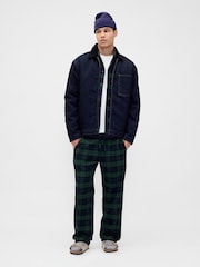 Gap Green Plaid Matching Family Christmas Pyjamas - Image 4 of 4