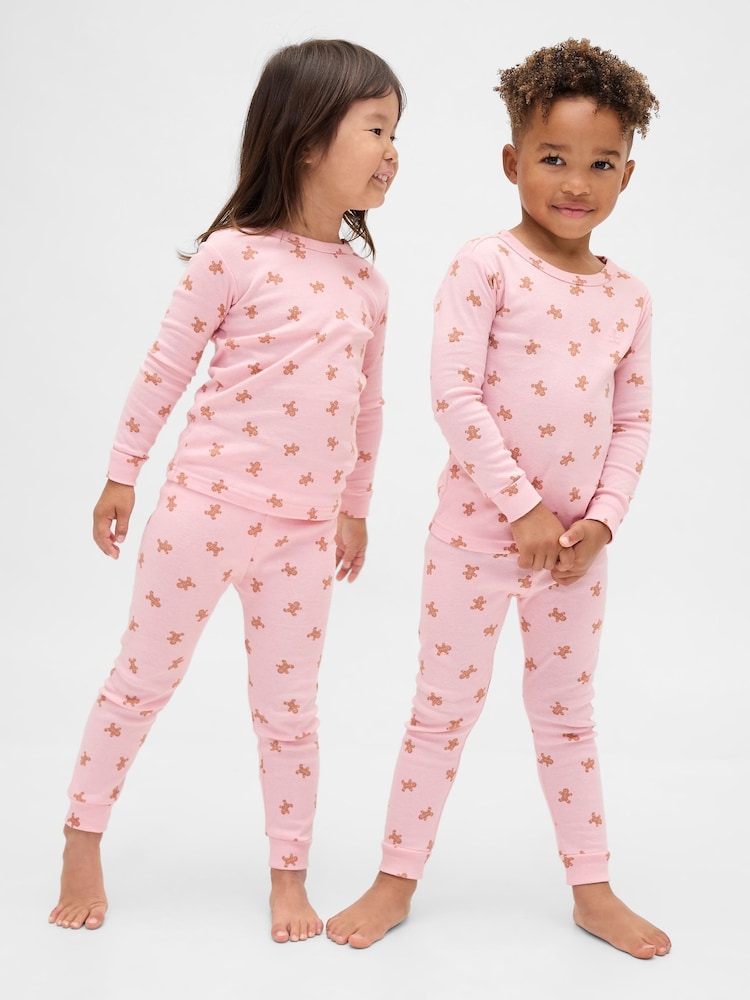 Gap Brushed Cotton Holiday Pyjamas Set (6mths-5yrs) (6mths-5yrs) - Imagen 1 de 5