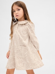 Gap Animal Corduroy Ruffle Collar Dress (6mths-5yrs) - Image 1 of 4