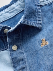 Gap Blue Two-Tone Denim Outfit Set (0-24mths) - Image 3 of 3