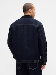 Gap Denim Lined Zip Chore Jacket - Bild 2 von 5