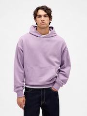 Gap Purple Heavyweight Oversized Hoodie - Image 1 of 4