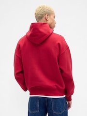 rdeča - Gap London Arch Logo Hoodie - Slika 2 iz 4