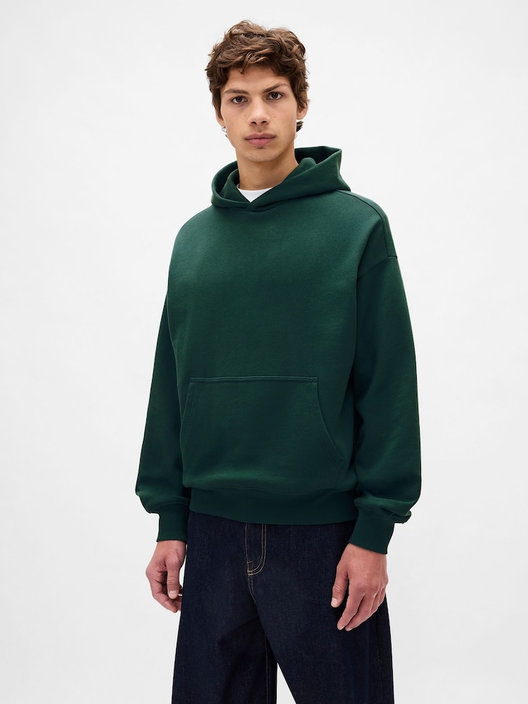 Gap Green Heavyweight Oversized Hoodie - Image 1 of 4