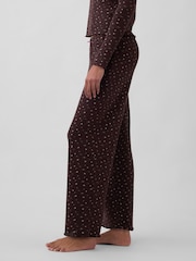Gap Brown Pointelle Pyjama Bottoms - Image 3 of 5