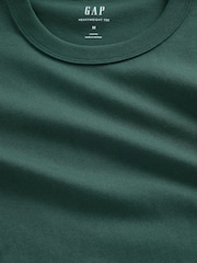 Grønn - Gap Heavyweight Avkortet t-skjorte - Bilde 4 av 4