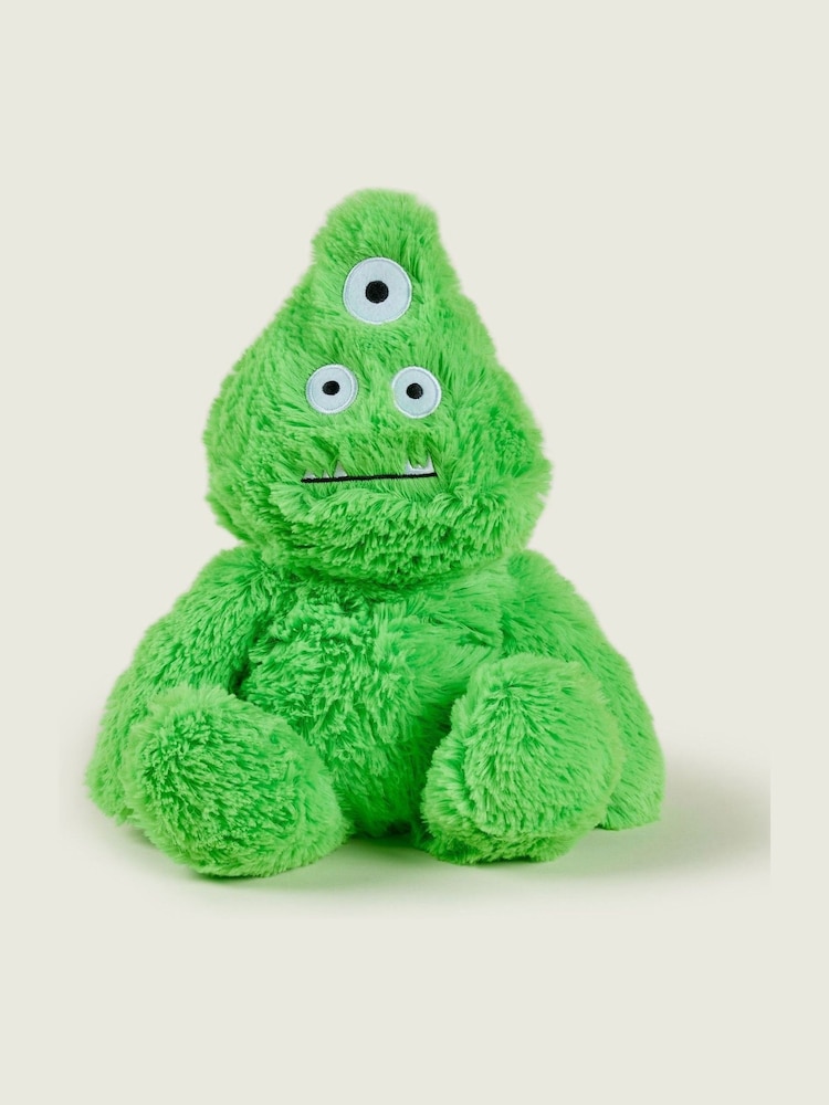 Warmies Green Large   Bright Monster  Fully Heatable Plush Toy - Image 2 of 4 Warmies Green Large   Bright Monster  Fully Heatable Plush Toy - Image 2 of 4