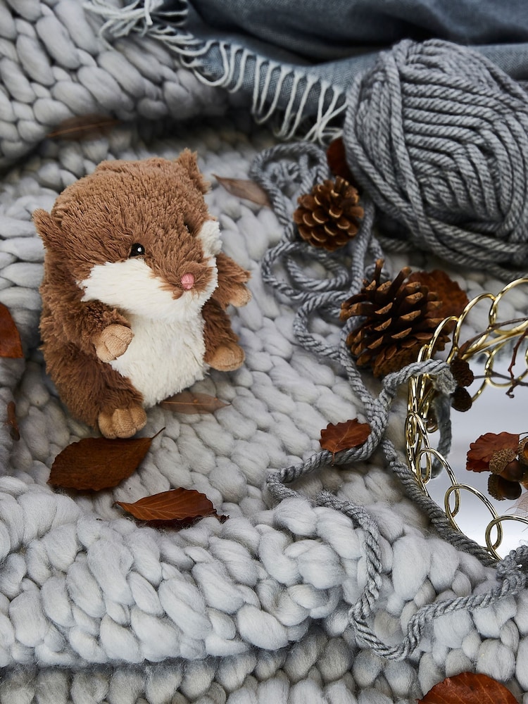 Warmies Brown Large Hamster Fully Heatable Soft Toy - Image 2 of 4