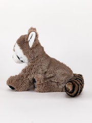 Warmies Black Large   Raccoon  Fully Heatable Soft Toy - Image 2 of 3