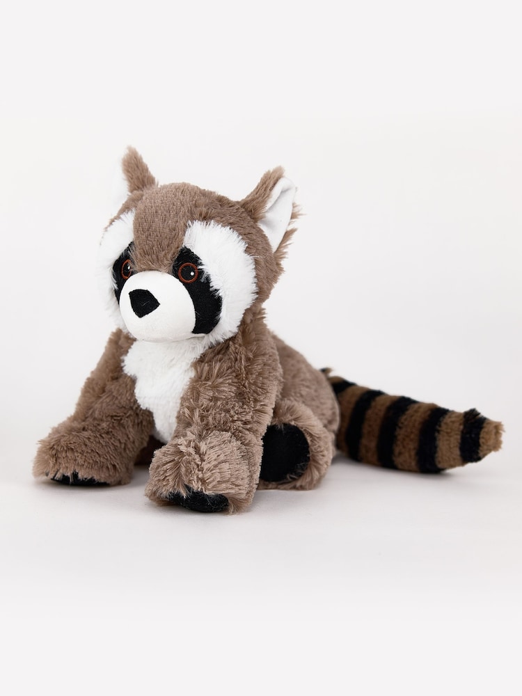 Warmies Black Large   Raccoon  Fully Heatable Plush Toy - Image 3 of 3 Warmies Black Large   Raccoon  Fully Heatable Plush Toy - Image 3 of 3