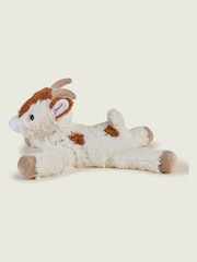 Warmies White Large   Laying Goat  Fully Heatable Plush Toy - Image 2 of 4