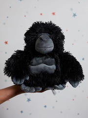 Warmies Black Large Gorilla Fully Heatable Plush Toy - Image 1 of 4