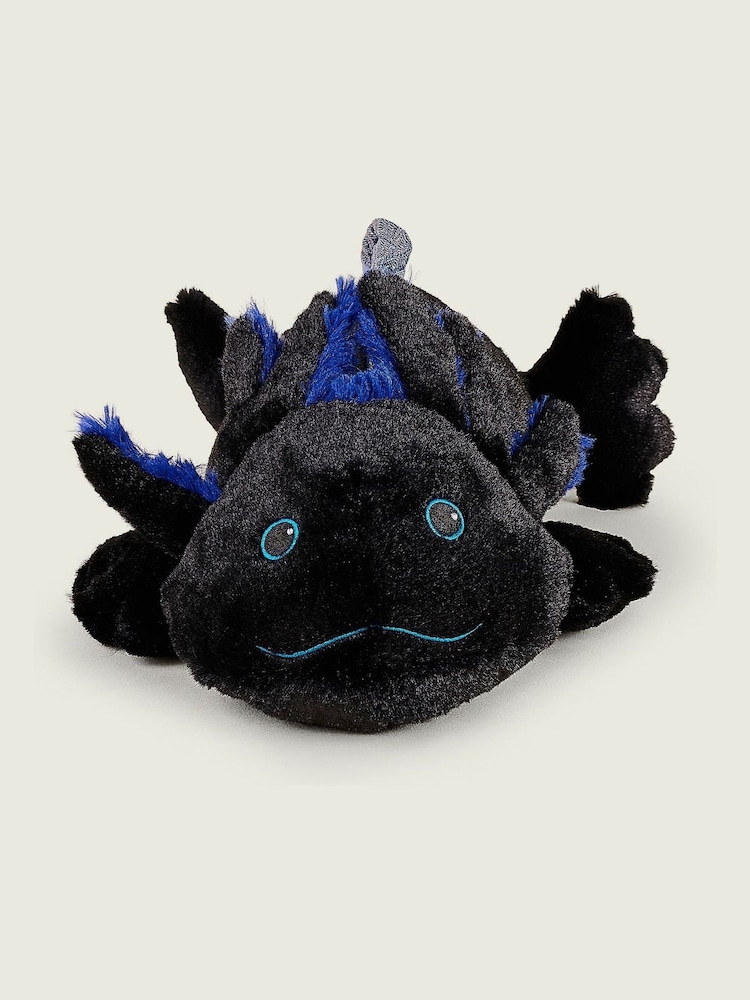 Warmies Black Large Axolotl Fully Heatable Toy - Image 2 of 4 Warmies Black Large Axolotl Fully Heatable Toy - Image 2 of 4