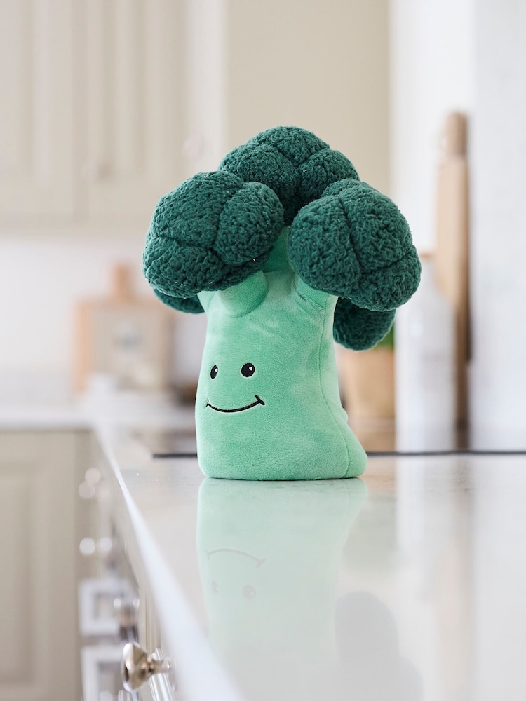 Warmies Green Large Brocolli Fully Heatable Plush Toy - Image 2 of 4 Warmies Green Large Brocolli Fully Heatable Plush Toy - Image 2 of 4