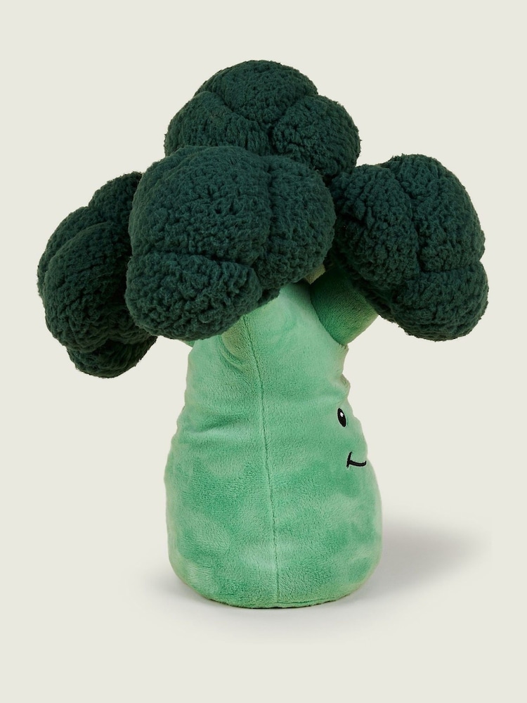 Warmies Green Large Brocolli Fully Heatable Plush Toy - Image 4 of 4 Warmies Green Large Brocolli Fully Heatable Plush Toy - Image 4 of 4