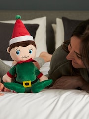 Warmies Green Large Boy Elf Fully Heatable Plush Toy - Image 1 of 4