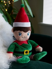 Warmies Green Large Boy Elf Fully Heatable Plush Toy - Image 2 of 4