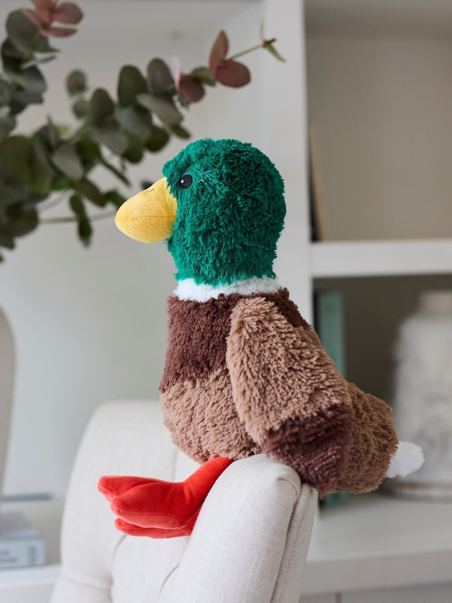 Warmies Unisex Brown Large Mallard Fully Heatable Soft Toy - Image 1