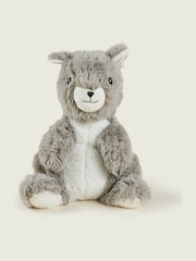 Warmies Grey Large   Squirrel  Fully Heatable Plush Toy - Image 1 of 4