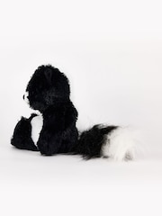 Warmies Black Large   Skunk  Fully Heatable Plush Toy - Image 4 of 4