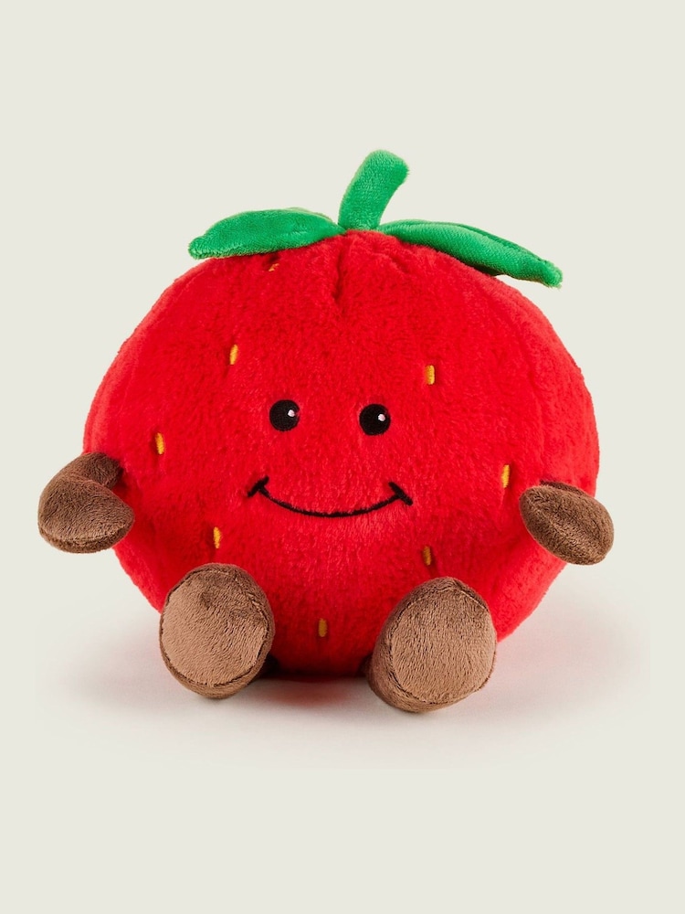 Warmies Red Large  Strawberry Fully Heatable Soft Toy - Image 2 of 4