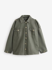 Rockett St George Khaki Green Utility Style Jacket - Image 9 of 12