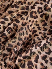Rockett St George Animal Printed V-Neck Maxi Dress - Image 10 of 10